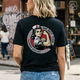 Vi Klarar Det Sjukskötersketeam Starka Sjuksköters T Shirt