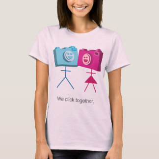 Vi klickar tillsammans tee shirt