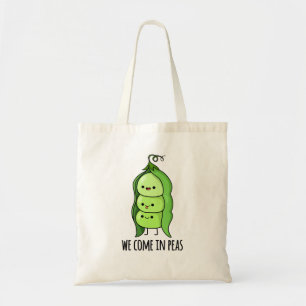 Vi Kom i Peas Funny Pea Pun Tygkasse