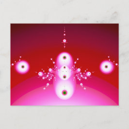 Vi Kom in Peace Cute Abstrakt Utomjordingars Vykort