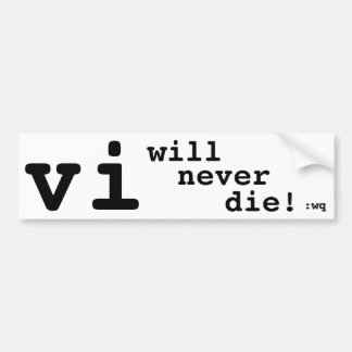 vi kommer aldrig att dö! bildekal