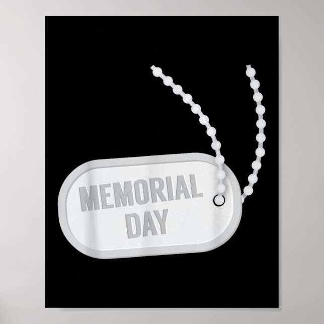 Vi kommer aldrig att glömma America Flagga Stars M Poster (Framsidan)