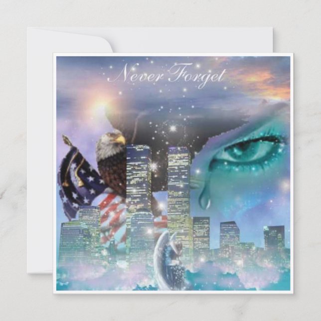 Vi kommer aldrig att glömma i minnet av 911-Contri (Framsida)