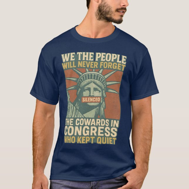 Vi kommer aldrig att glömma t shirt (Framsida)