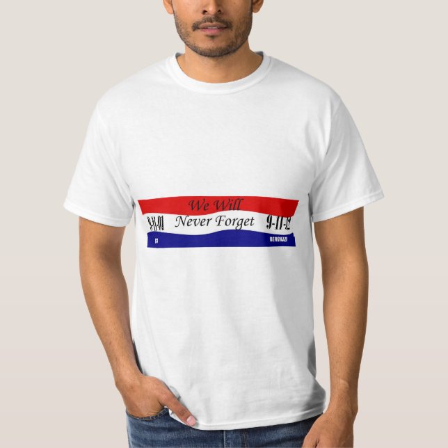 Vi kommer aldrig att glömma Tshirt T Shirt (Framsida)