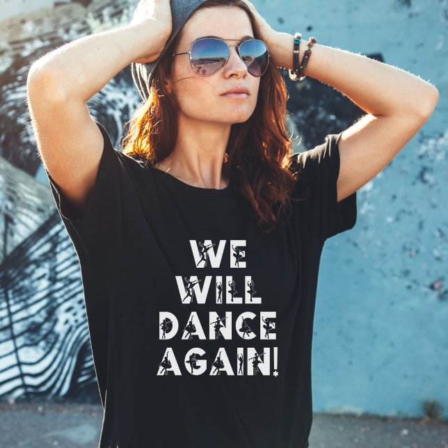 VI KOMMER ATT DANTA IGEN- STÅ MED ISRAEL T SHIRT (Skapare uppladdad)