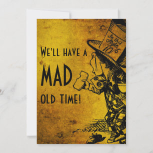 Vi kommer att ha en stor gammal tid! (Mad Hatter - Inbjudningar