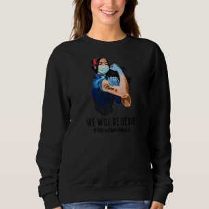 Vi kommer att lyssna på asiatiska sjuksköterskor t shirt