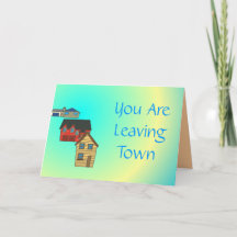 Vi kommer att missa dig så mycket Farewell Cards