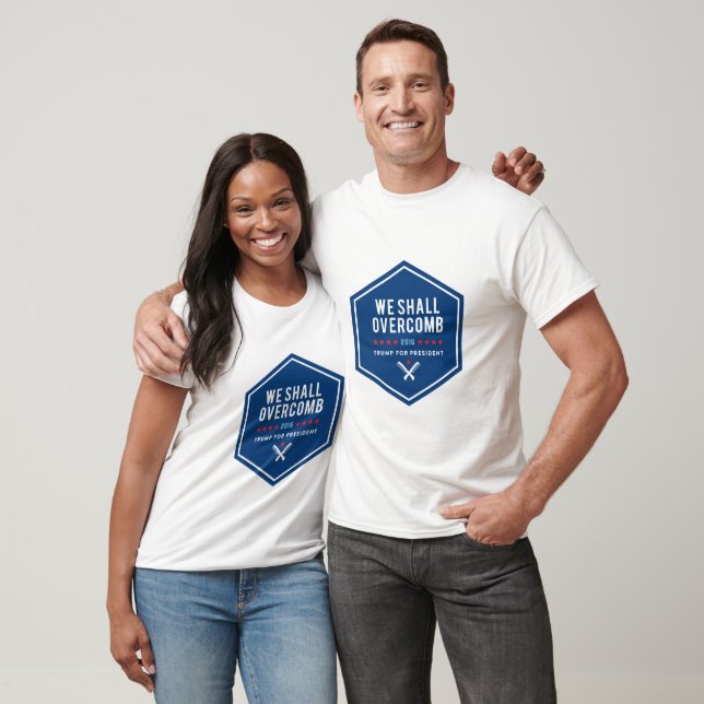 Vi kommer att överbrygga tee shirt (Unisex)