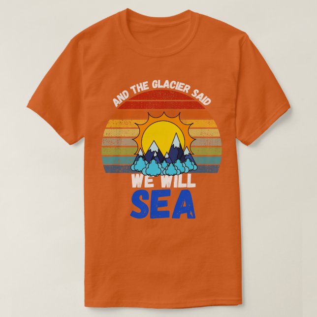 Vi kommer att sjövägen t shirt (Design framsida)