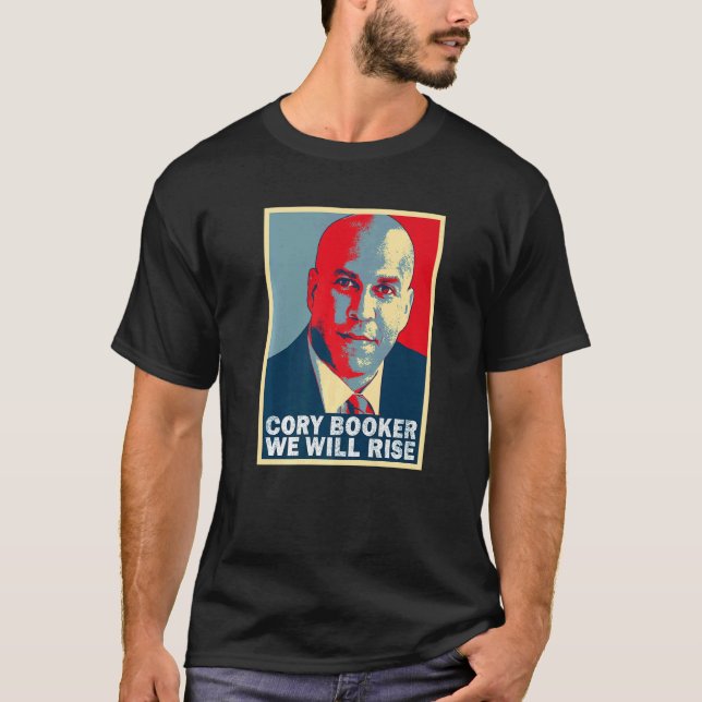 Vi kommer att Stiga upp Cory Booker T Shirt (Framsida)