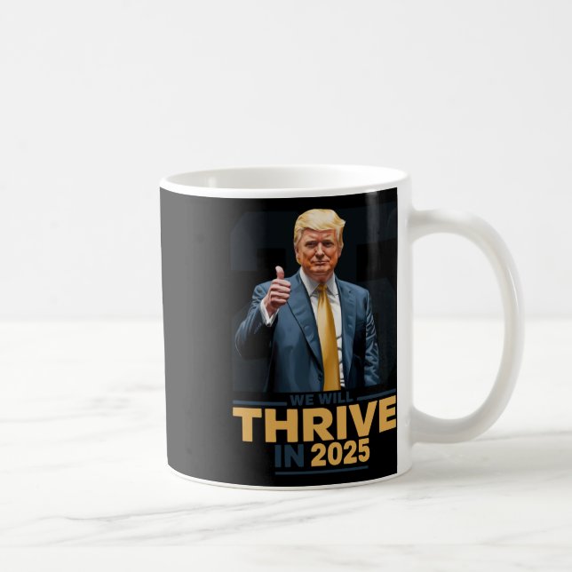 Vi kommer att trivas 2025! kaffemugg (Höger)