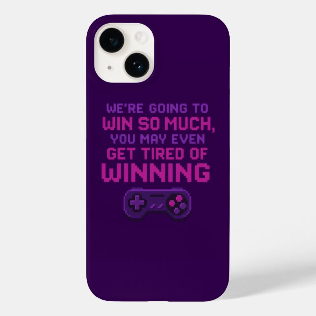Vi kommer att vinna så mycket - Gamer Phone Case (Baksida)