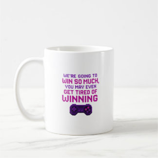 Vi kommer att vinna så mycket - Pixel Gamer Mugg