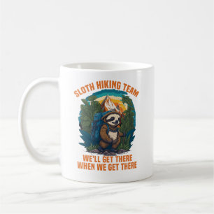 Vi kommer dit när vi kommer. kaffemugg