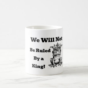 Vi kommer inte att dömas av en Kung-kaffe Mugg