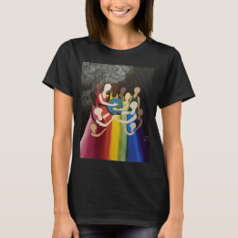Vi kommer inte att se hur världen brinner tee shirt