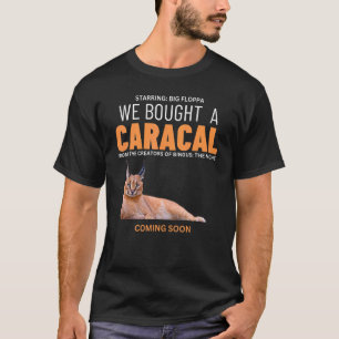 Vi Köpte En Caracal Big Floppa Katt Meme T Shirt