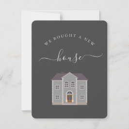 Vi köpte ett meddelande om en ny Personlig i huset