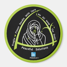 Vi kör alla samma 3_3-tums runda magnet