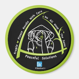 Vi kör alla samma 4_3-tums runda magnet