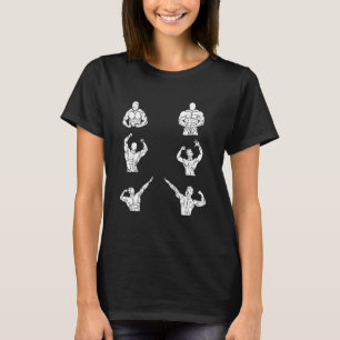 Vi kör Jim Workout Retro Flexing Gym T Shirt