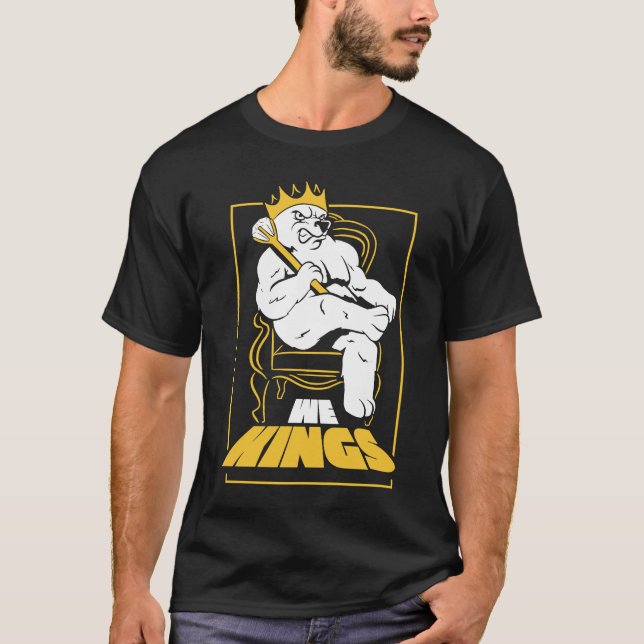 Vi Kung Bear Kung T Shirt (Framsida)