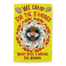 Vi läger för Flagga S'mores Campsite