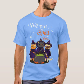 Vi lägger en spell på dig som vill ha en kattsaist t shirt