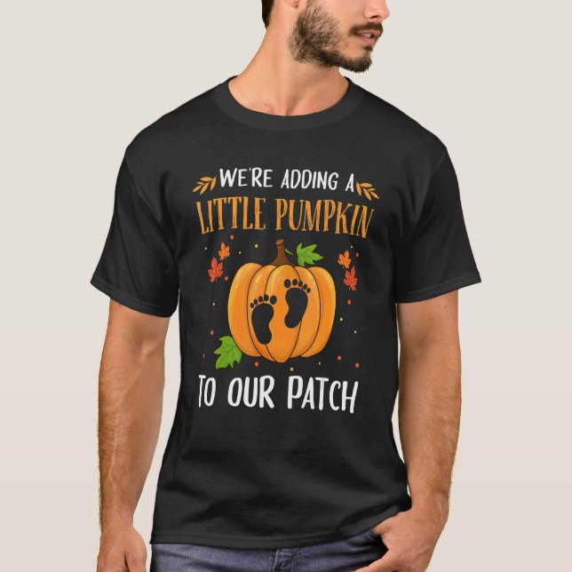 Vi lägger till en liten Pumpkin till vår Pumpkin T Shirt (Framsida)