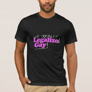 Vi Legalized totalt bög Tee