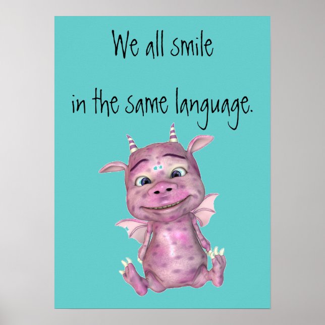 Vi leker alla på samma språk och poster (Framsidan)