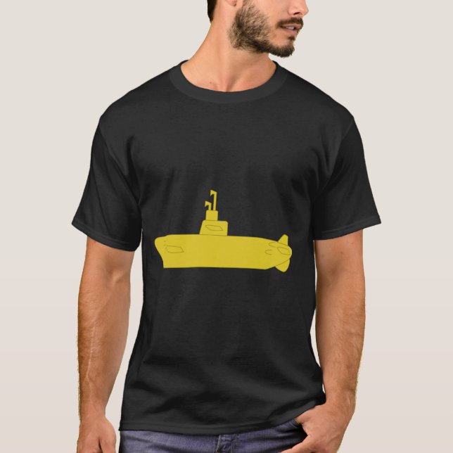 Vi lever alla i en Gult Submarine T-Shirt (Framsida)