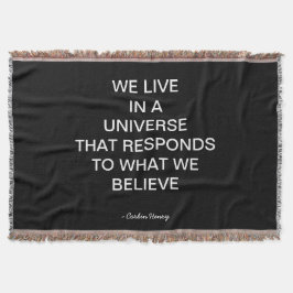 Vi lever i en universell värld filt