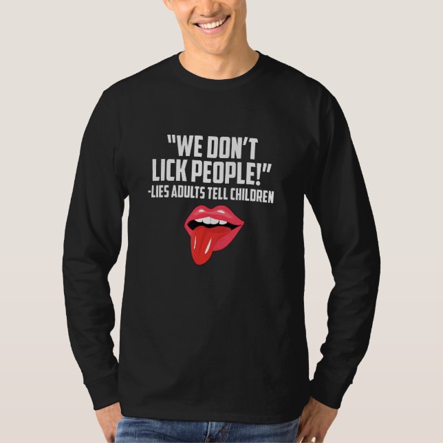 Vi LickPeople T Shirt (Framsida)