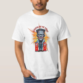 Vi litar på bensin t shirt