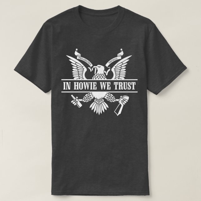 Vi litar på Grönten på Howie T Shirt (Design framsida)