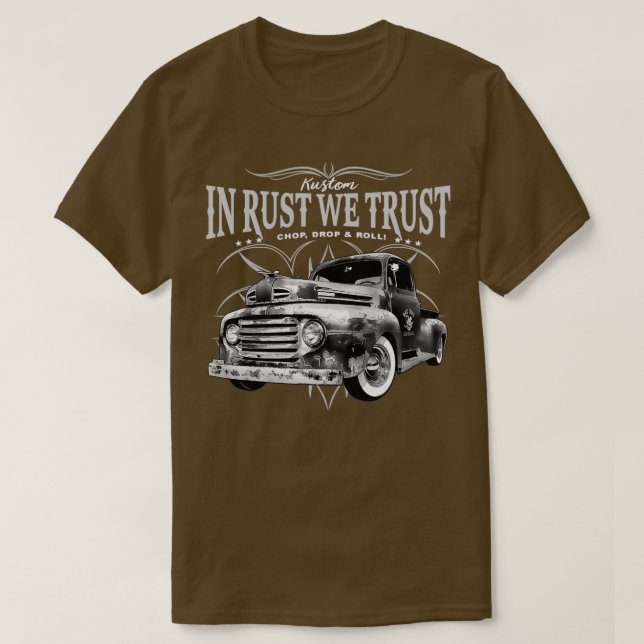 Vi litar på Lastbil 1 T Shirt (Design framsida)