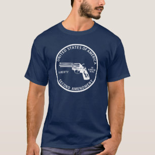 Vi litar på vapen t-shirt