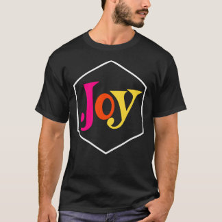 Vi Lycklig Few Joy Färgad Logotyp T Shirt