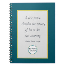 Vi Lycklig Warriors bärbara dator Anteckningsbok