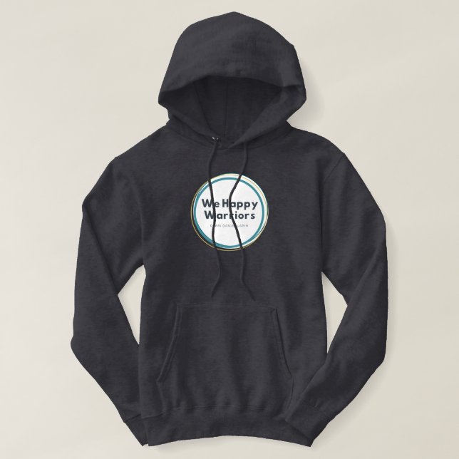 Vi Lycklig Warriors Hoodie (Design framsida)