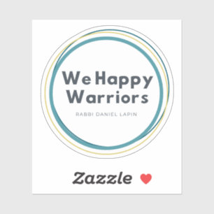 Vi Lycklig Warriors Sticker Klistermärken