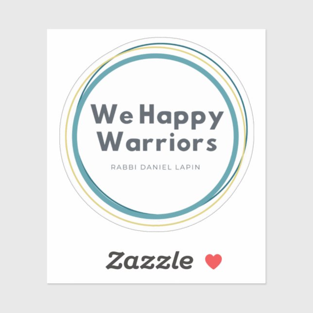 Vi Lycklig Warriors Sticker Klistermärken (Ark)