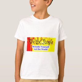 Vi människor påminner er själva om MUSEUM Zazzle G Tröja