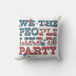 Vi människor som tycker om Party Kudde