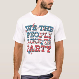 Vi människor som tycker om Party T Shirt
