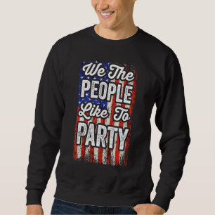 Vi människor tycker om Party 2 Lång Ärmad Tröja