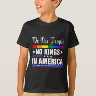 Vi människor utan Kung i Amerika, antitrumpustigt T Shirt